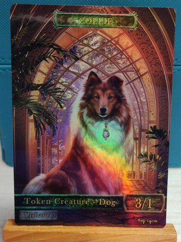 Foil Dog #5 (for Jinnie Fay)